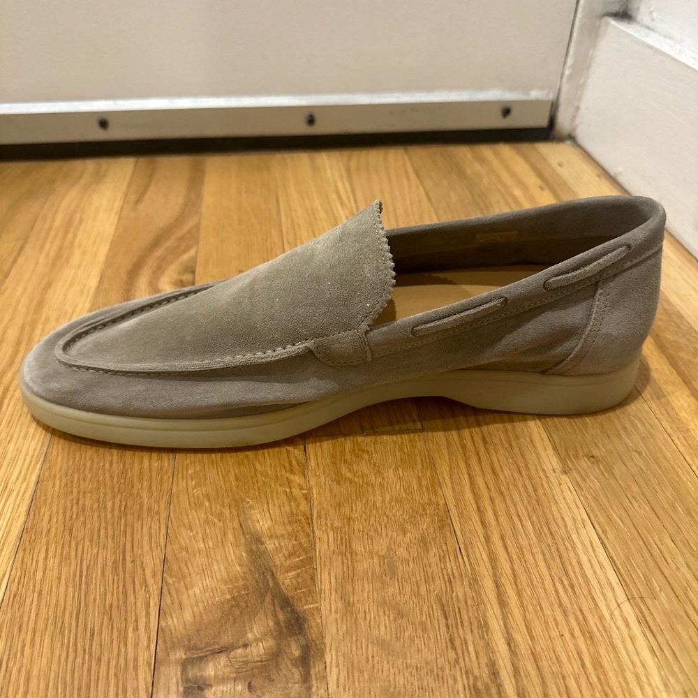 Aurelien Men's Gray Loafers Size 11